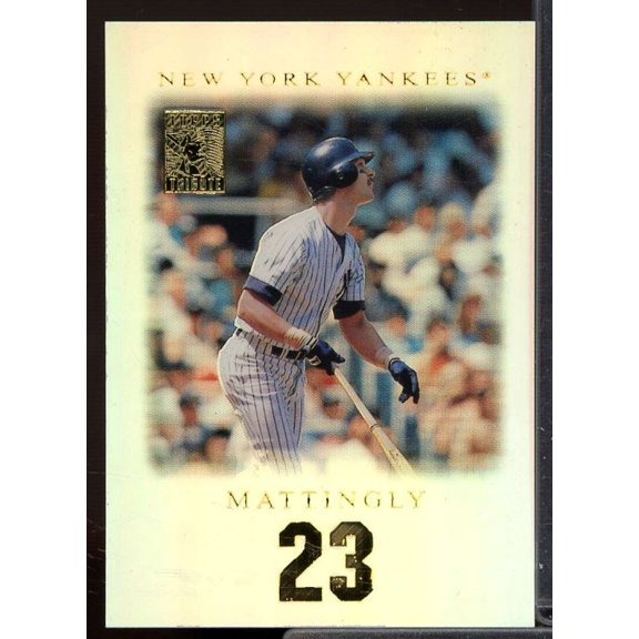 Don Mattingly Card 2001 Topps Tribute #20