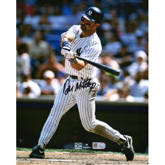 Don Mattingly New York Yankees Autographed 8" x 10" Hitting Photograph - Fanatics Authentic Certified