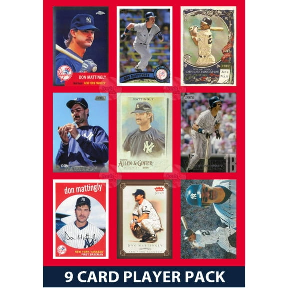 Don Mattingly Yankees 9 Card Player Pack 2024 2023 Topps