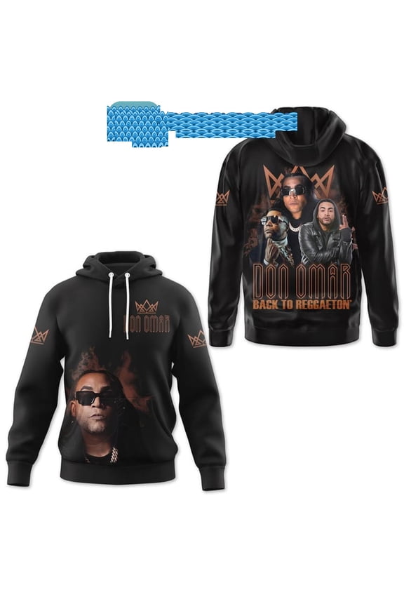 Don Omar Back To Reggaeton Fan Hoodie T-Shirt