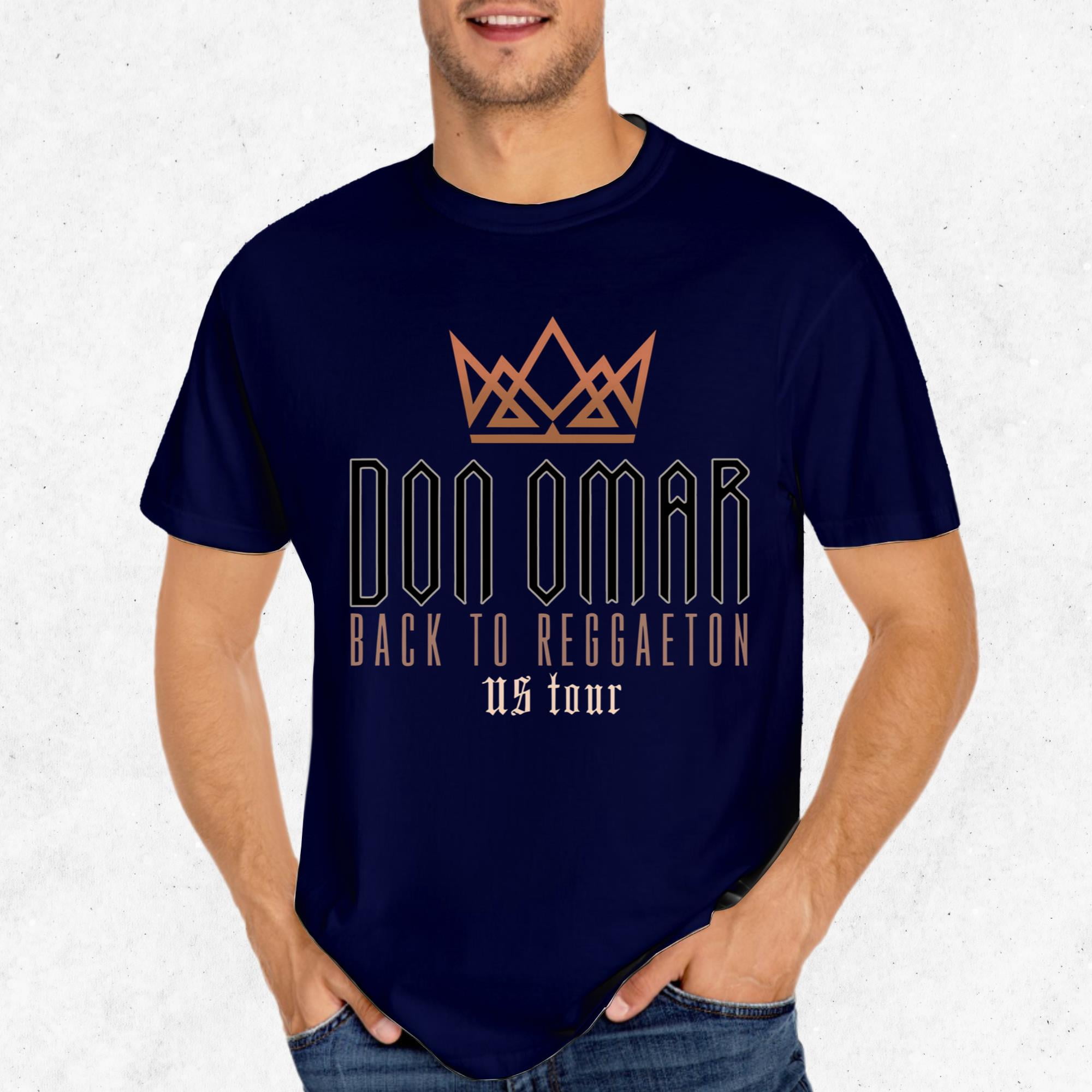 Don Omar Back to Reggaeton US Tour 2024 TShirt Official Concert