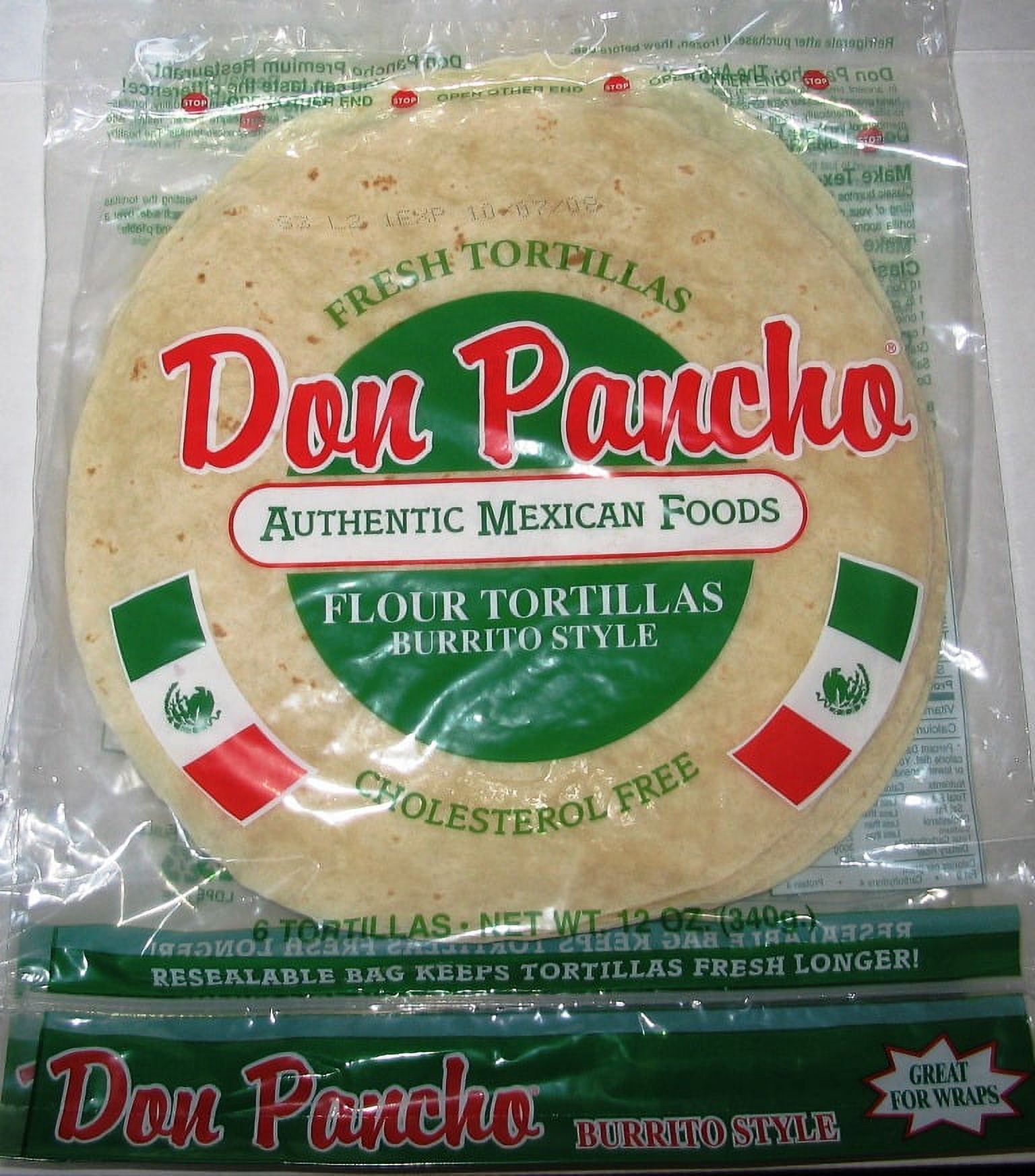 Don Pancho 10" Flour Tortillas