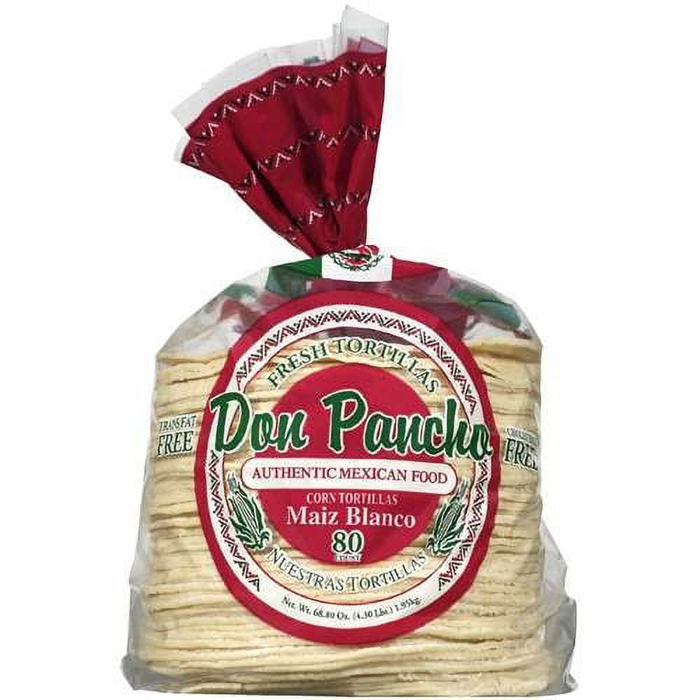 Don Pancho 80ct White Corn Tortillas