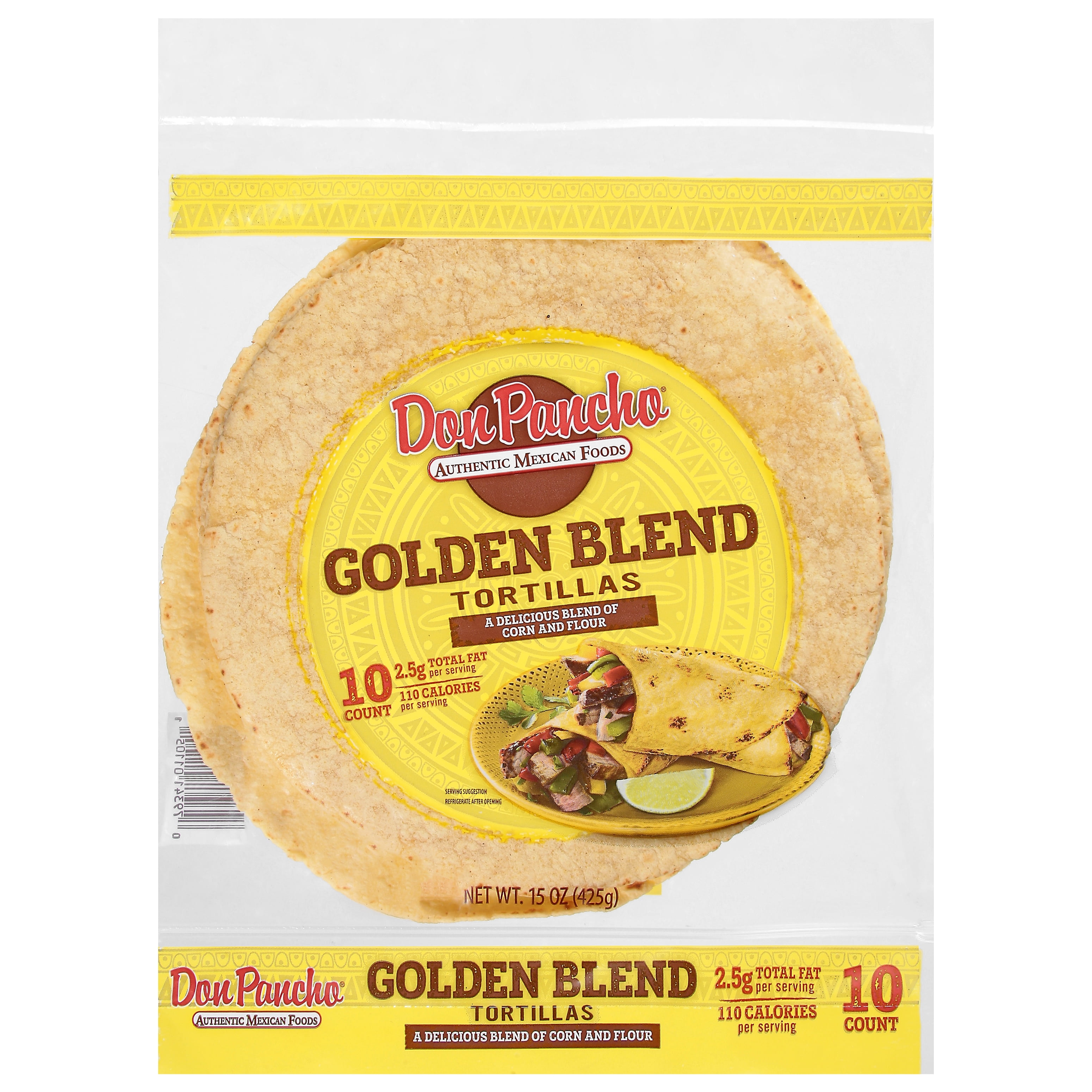 Don Pancho Authentic Mexican Don Pancho Tortilla, 10 Count