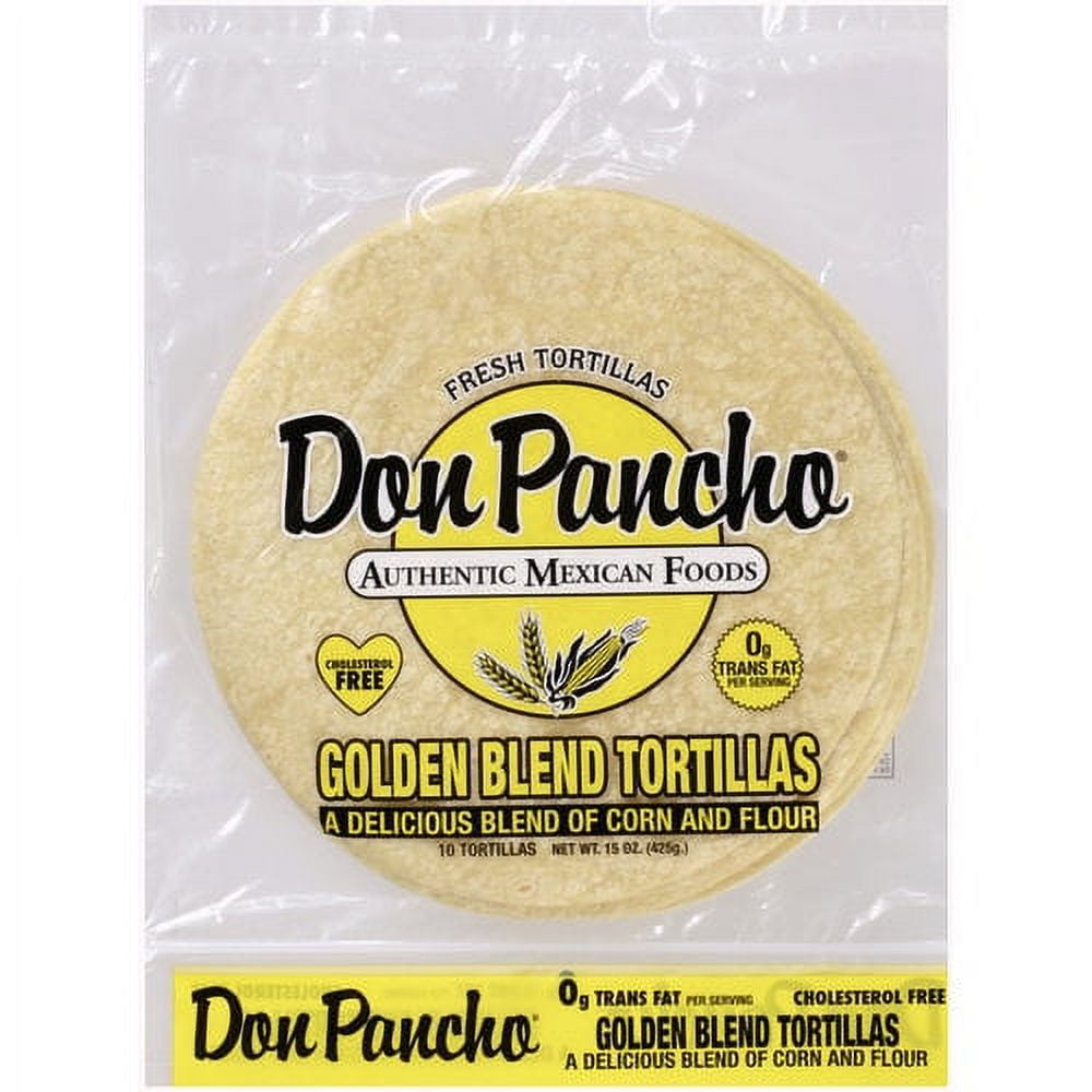Don Pancho Authentic Mexican Don Pancho Tortillas, 10 Ea