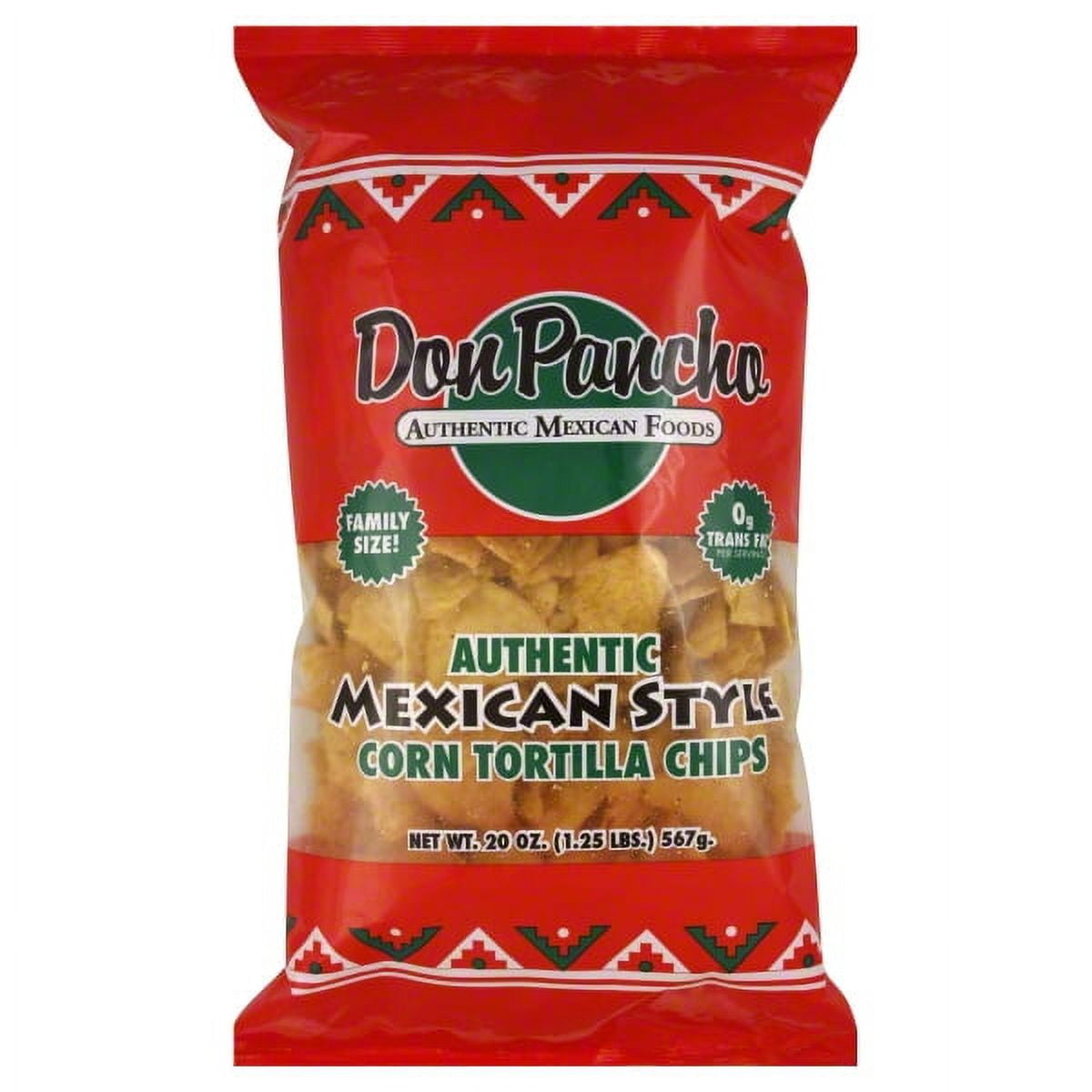 Don Pancho Chips Yellow Mex Sytle 7/20z