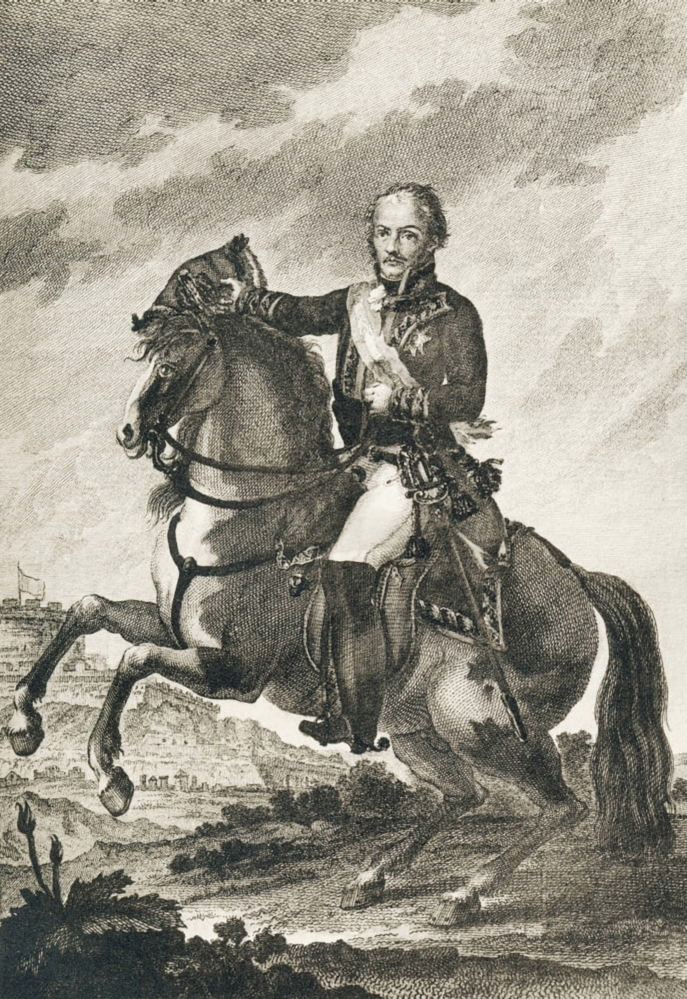 Don Pedro Caro Y Sureda 3Rd Marquis Of La Romana 1761 Canvas Art - Ken Welsh Design Pics (24 x 36)