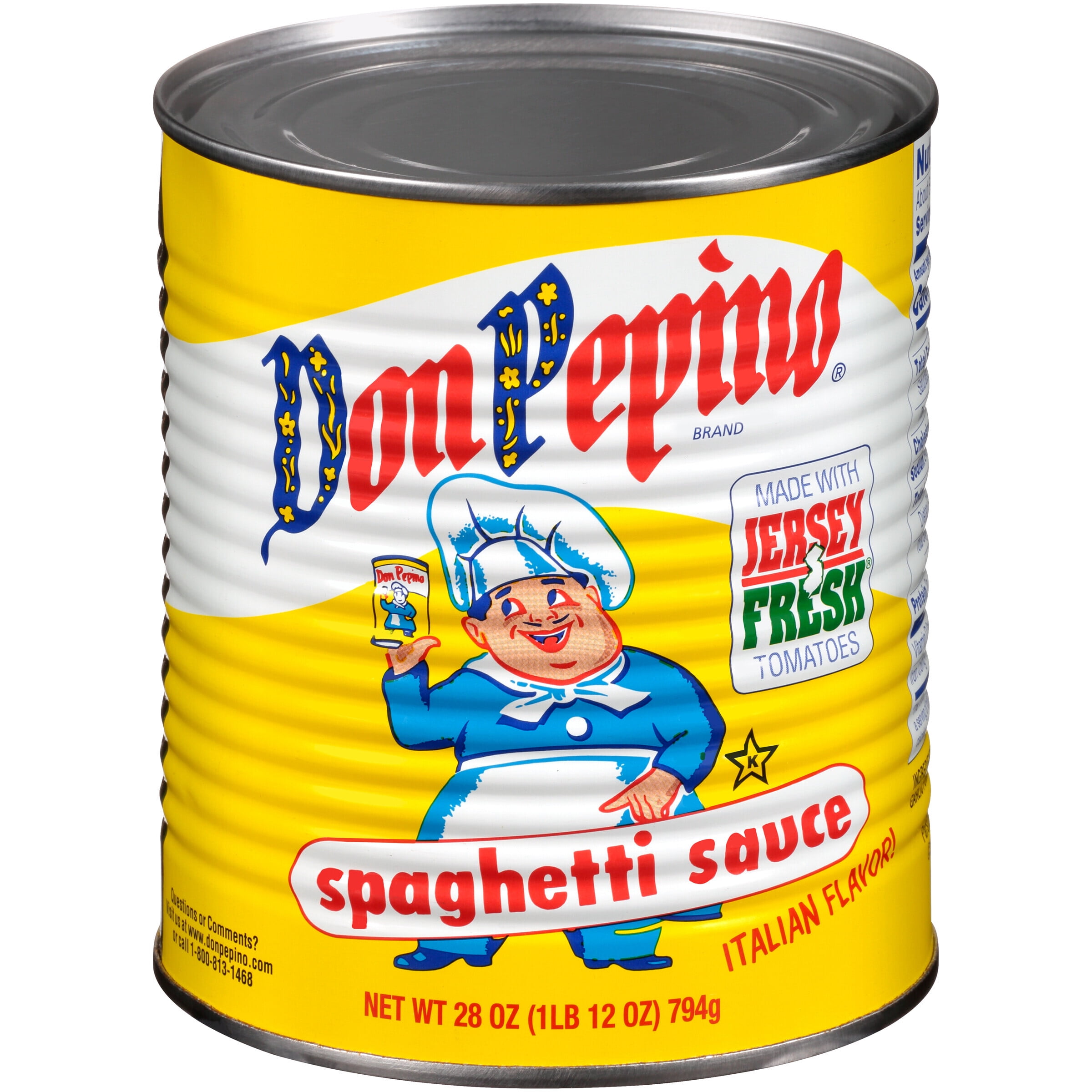 Don Pepino Spaghetti Sauce, Italian Flavor, 28 oz Can