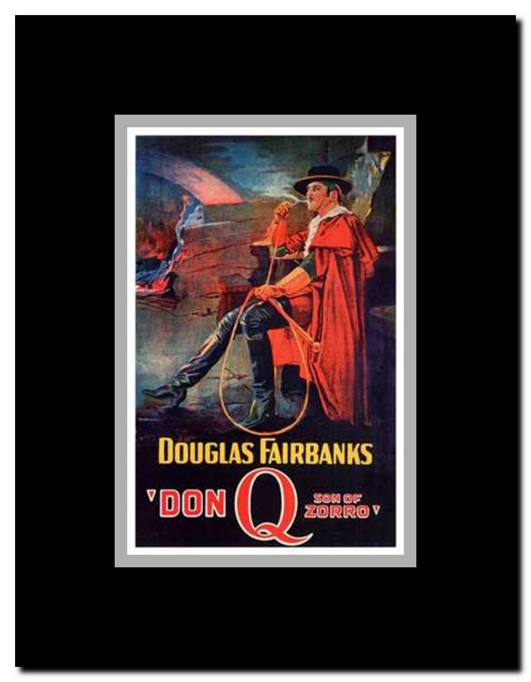 Don Q Son of Zorro Framed Movie Poster