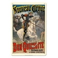 thumbnail image 1 of Don Quixote (Don Quichotte) - New Circus (Nouveau Cirque) - Great Horse Show - Vintage Circus Poster by Lucien Lefèvre c.1892 - 8 x 12 inch Vintage Metal Tin Sign, 1 of 4