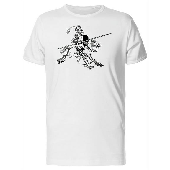 Don Quixote Sketch T-Shirt Men -Image by Shutterstock, Male Medium