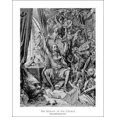 thumbnail image 1 of Don Quixote in His Library - Gustav Dore Poster (22 x 28), 1 of 1