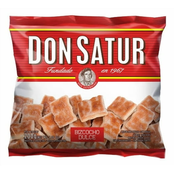 Don Satur - Bizcochos dulce 200gr. x 30 unidades