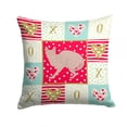 thumbnail image 1 of Don Sphynx 3 Cat Love Fabric Decorative Pillow Red, 1 of 4