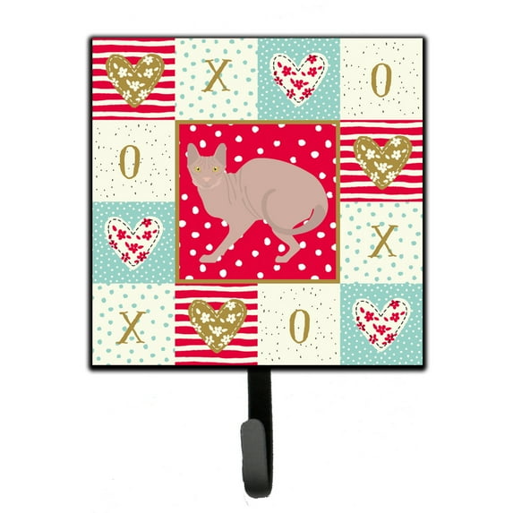Don Sphynx 3 Cat Love Leash or Key Holder Red