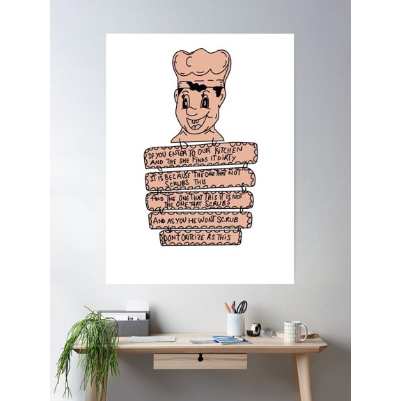Don'T Criticize As This - Eric Andre Poster Wall Art, Modern Wall Decor For Living Room Bedroom, 24x36 UNFRAMED