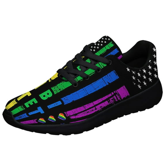 Don T Dream It Be It Lgbt Shoes Sneakers for Women Men Black Size 3.5