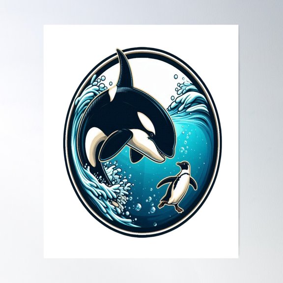 Don'T Look Down! Poster Wall Art, Modern Wall Decor For Living Room Bedroom, 12x18 UNFRAMED