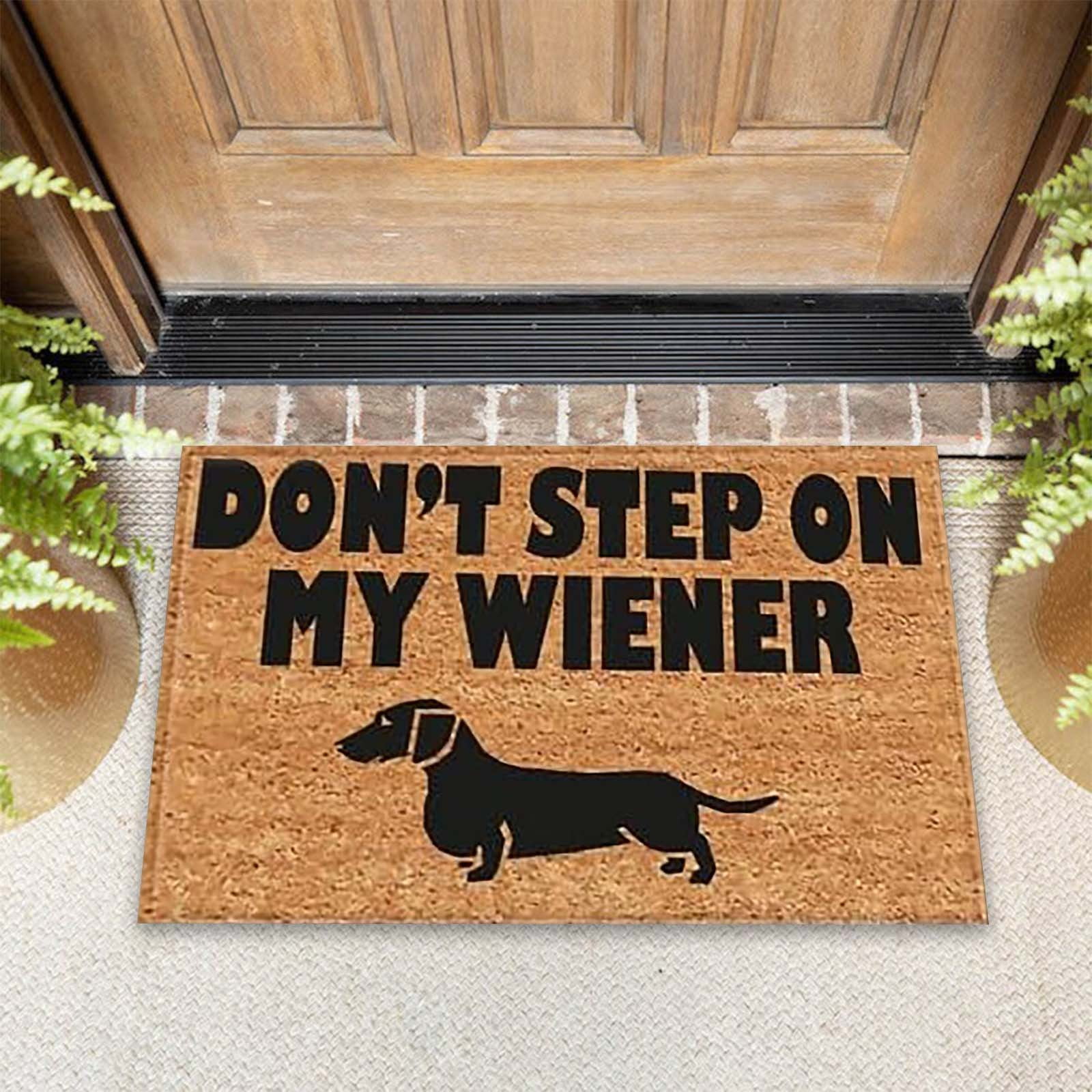 Don'T Step On My Sausages Dog Mats Home Mens Throw Blankets for Couch