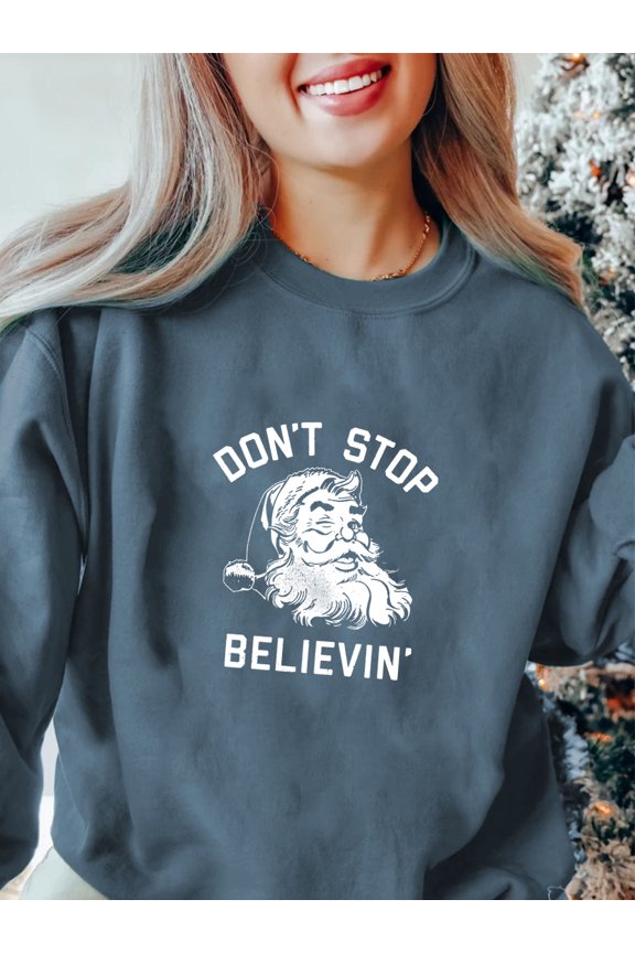 Don'T Stop Believing Christmas T-Shirt