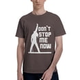 thumbnail image 1 of Don'T Stop Me Now! Men'S Basic Short Sleeve T-Shirt Coffee Small, 1 of 5