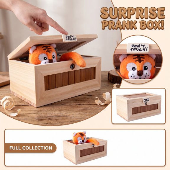 Don'T Touch Useless Box with Attitude Leave Me Alone Surprises Machine-Gags & Practical Joke Decorative & Endless Fun (S)