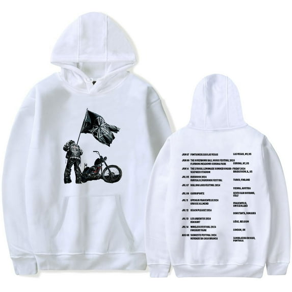 Don Toliver Hardstone Psycho Tour 2024 Hoodie Pocket Drawstring Hoodie Streetwear