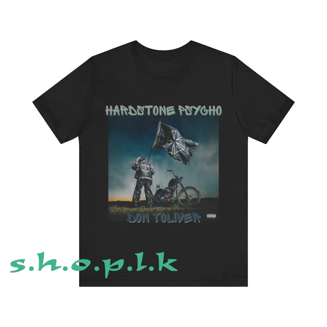 Don Toliver Hardstone Psycho Tour 2024 T-Shirt Print Front