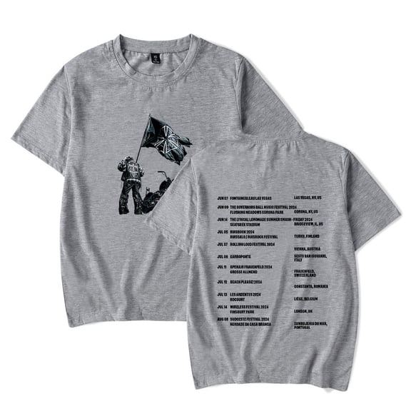 Don Toliver Hardstone Psycho Tour 2024 T shirt CrewneckTee Shirt