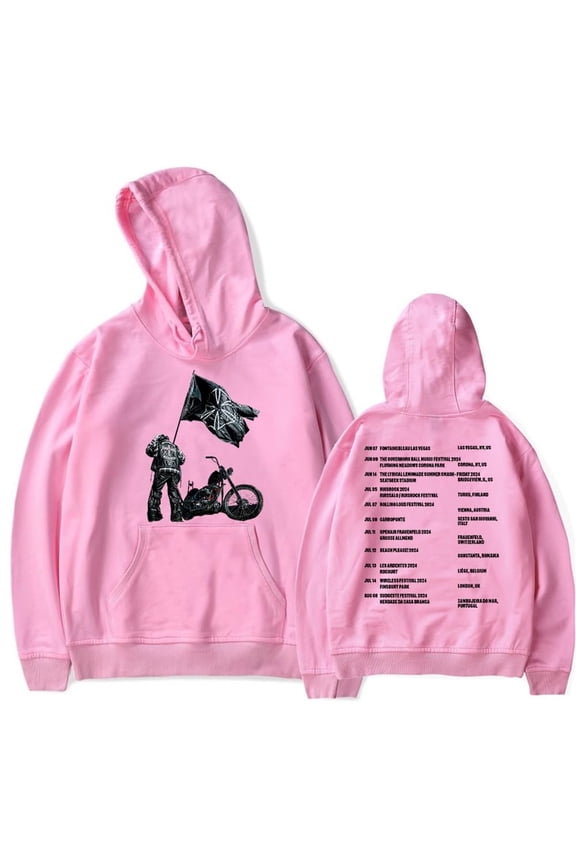 Don Toliver Hardstone Psycho Tour Hoodies for men and women, fashionable casual sportswear, pullovers, street wear