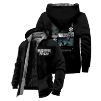 Don Toliver Hardstone Psycho Tour Zipper Hoodies Women Men Jacket Parkas Long Sleeve Casual Streetwear Winter Coat