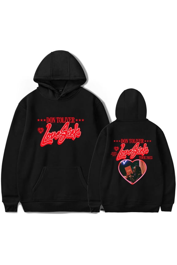 Don Toliver Merch Hoodie Pocket Drawstring Hoodie Streetwear