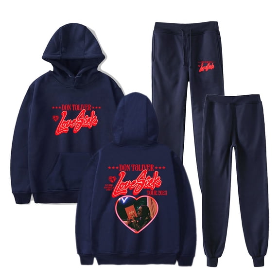 Don Toliver Merch Hoodie Suit Fashion 2 Pieces Sets