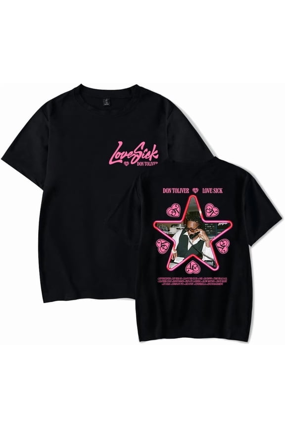 Don Toliver Merch T Shirt Short Sleeve New Top Tee Unisex