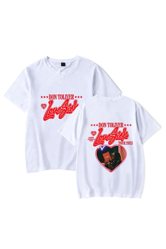 Don Toliver Merch Tee Shirt Round Neck Short Sleeved Casual Tshirt