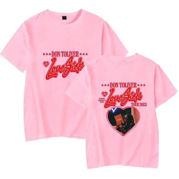 Don Toliver Merch Tee Shirt Round Neck Short Sleeved Casual Tshirt