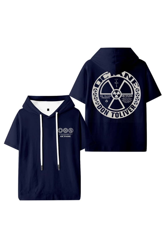Don Toliver Octane Gear Merch Hooded T-Shirts Casual Women Men Short Sleeve Tee Clothes