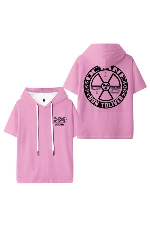 Don Toliver Octane Gear Merch Hooded T-Shirts Casual Women Men Short Sleeve Tee Clothes