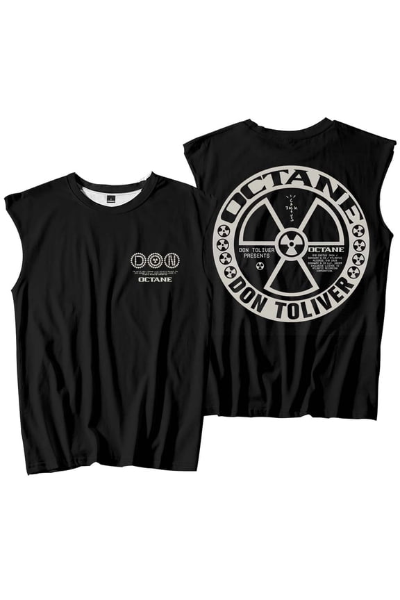 Don Toliver Octane Gear Merch Tank Tops Sleeveless T-Shirt port Vest Women Men Casual Outdoor Sportwear