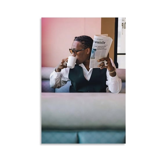 Don Toliver Popular Rapper Art Poster Picture Print Canvas Poster Wall Paint Art Posters Decor Modern Home Artworks Gift 12x18inch(30x45cm)