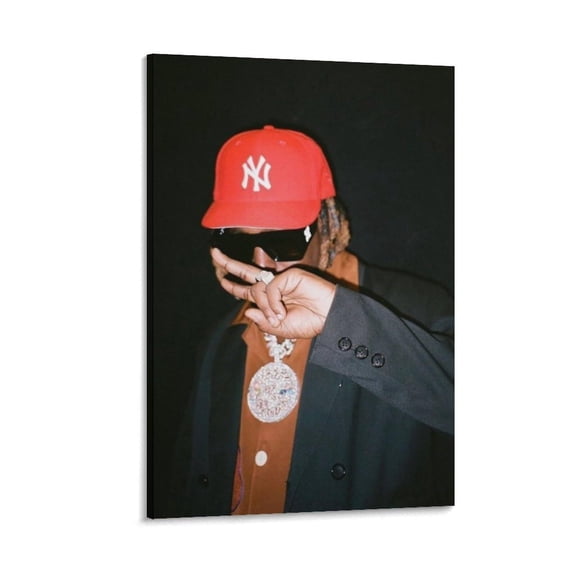 Don Toliver Poster Cover Rapper Wall Art Poster Rapper Posters Rap Posters Gifts for Fans Canvas Wall Art Poster Decorative Bedroom Modern Home Print Picture Artworks Posters