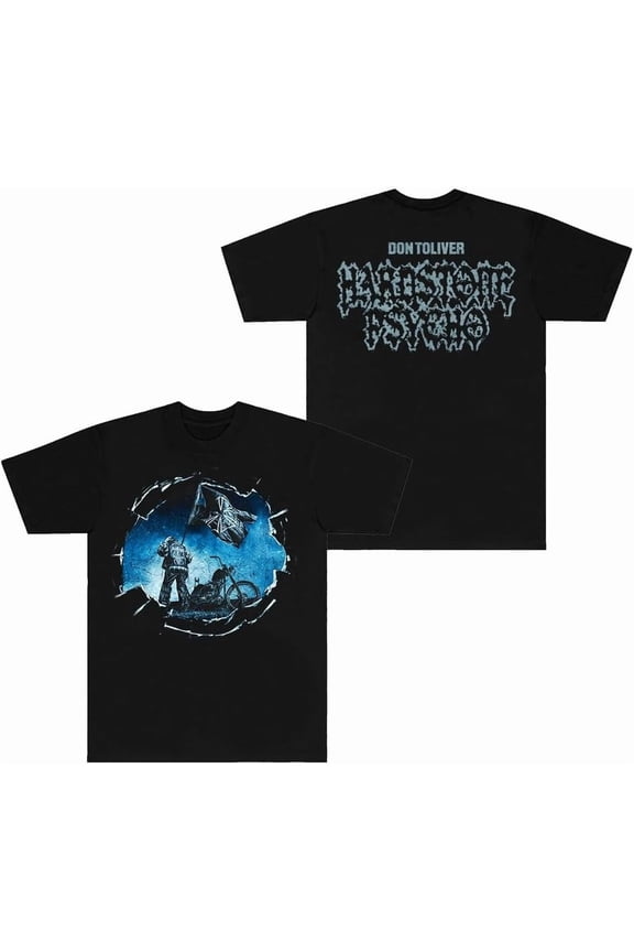 Don Toliver Tour Hardstone Psycho Cover Merch T-Shirt Women Men Crewneck Short Sleeve Fashion Tee