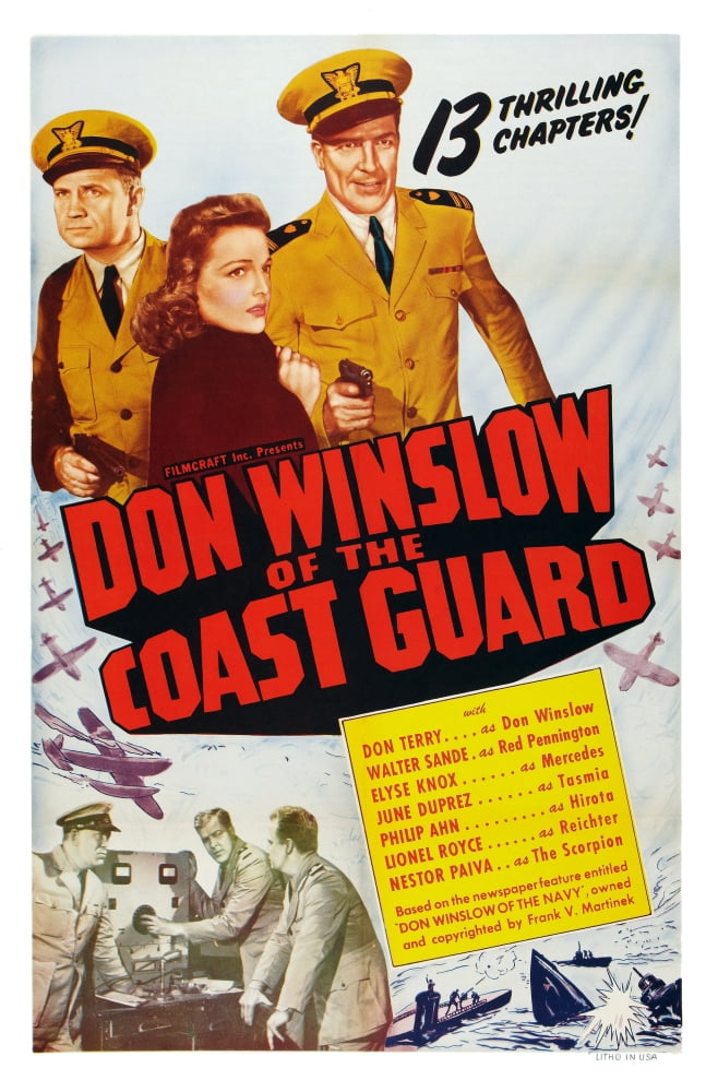 Don Winslow Of The Coast Guard U Canvas Art - (11 x 17)