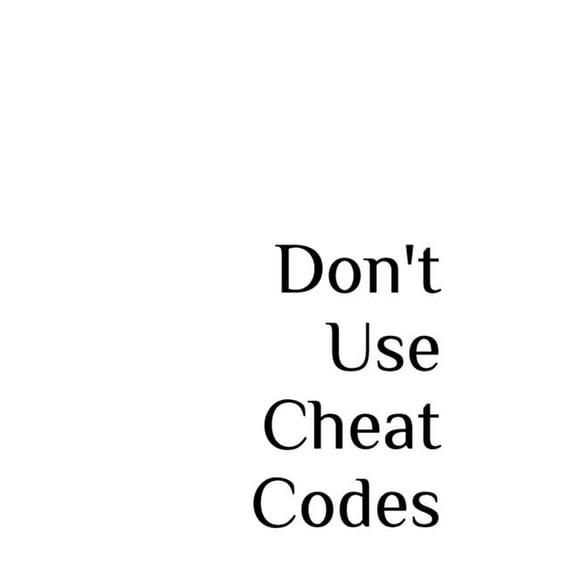 Don't Use Cheat Codes: An invitation to stay, (Paperback)
