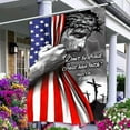 thumbnail image 1 of Don’t Be Afraid Just Have Faith Flag 12x18 IN In God We Trust Flag Double Sided Mirror Printing for House Yard Outdoor Patriotic American Flag Banner Decor - Unique Holiday Gift, 1 of 6