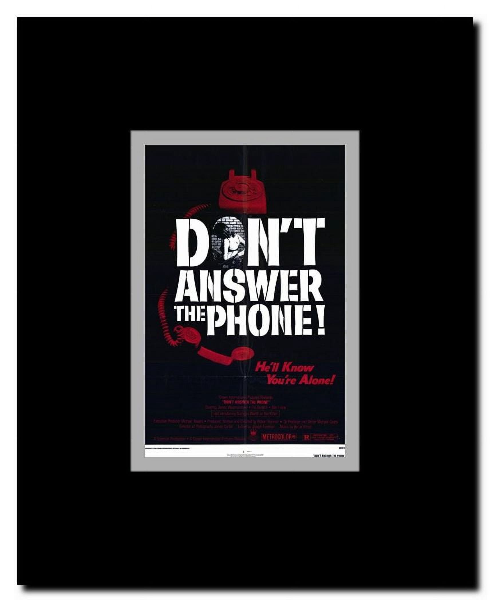Don't Answer the Phone Framed Movie Poster