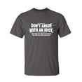 thumbnail image 1 of Don't Argue with an Idiot Sarcastic Humor Graphic Novelty Funny Youth T Shirt, 1 of 1