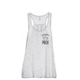 thumbnail image 1 of Don't Be A Prick Women's Fashion Sleeveless Flowy Racerback Workout Yoga Tank Top Sport Grey X-Large, 1 of 3