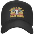 thumbnail image 1 of Don't Be A Salty Heifer Hat Men Women Baseball Cap Trucker Hat, 1 of 9