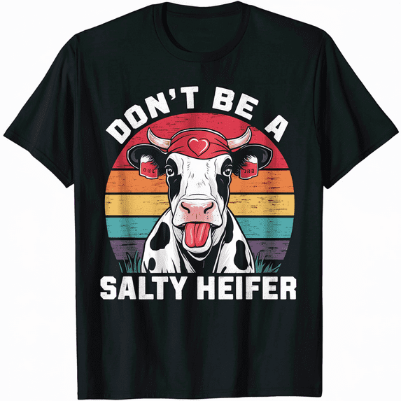 Don't Be A Salty Heifer T-Shirt
